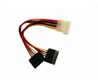 Gembird Przejściówka Molex - 2x SATA (zasilanie) - 64474 - zdjęcie 1